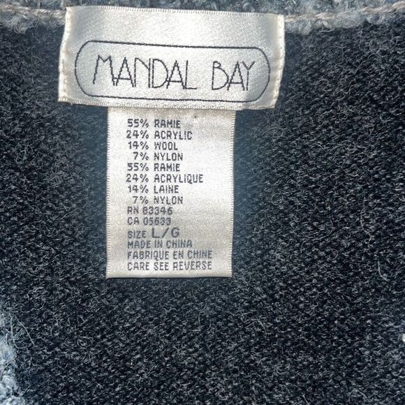 Christmas/HolidaySnowman 3D Sweater Vest By Mandal Bay Women’s Large - Picture 4 of 12